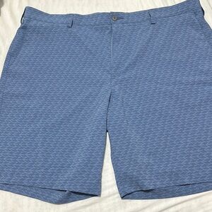 Men's PGA Tour Blue Golf Shorts